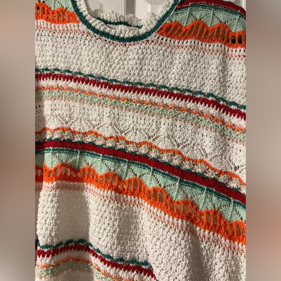 Colorful Striped Women's Sweater - Picture 2 of 2